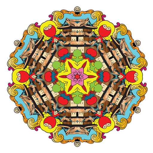 Mandala coloring book for adult