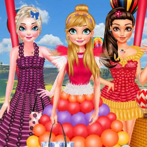 PRINCESS BALLOON FESTIVAL DRESS